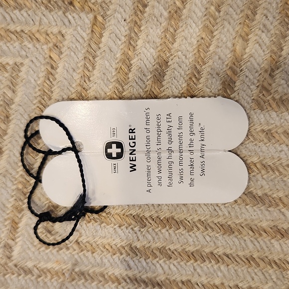 Wenger Women 79052 Swiss Military White Dial Date Two-Tone 30mm Quartz Watch - Picture 10 of 14